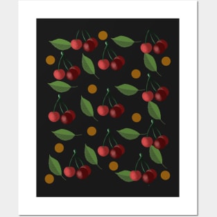 sweet cherries Posters and Art